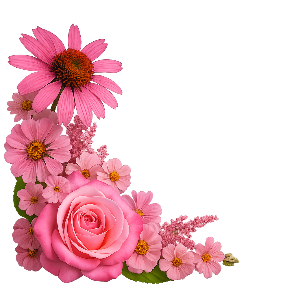 Adorno floral inferior